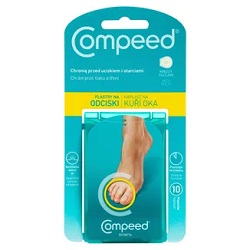 Plastry COMPEED odciski m/palc.stóp 2,2x1,97 10sztuk *