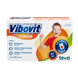 Vibovit Junior truskawkowy 30 sasz. *