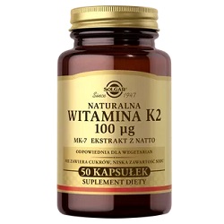 SOLGAR Witamina K2  100 MCG 50 kaps. *