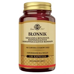 SOLGAR Błonnik 120 kapsułek *