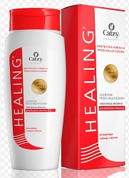 HEALING przeciwłupieżowy szampon leczn. 0,01g/1g 200ml- czerwony