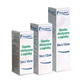 Opaska elast. 5m x 8 cm 1 szt.(VISCOPLASTR)