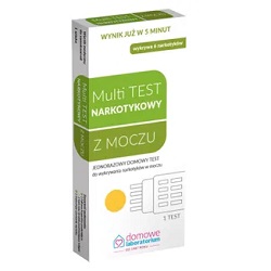 Test Multi do wykrywania narkotyków w moczu 1 szt. *