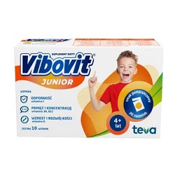 Vibovit Junior pomarańcz. prosz.30 sasz. *