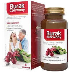 Burak czerwony 120 tabl. *