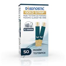 Diagnostic Gold Strip test x 50 pasków *