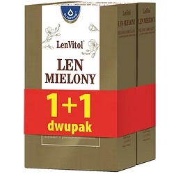 Len mielony 2x200g. *