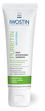 IWOSTIN PURRITIN Rehydrin krem przywracający nawilżenie 40ml*