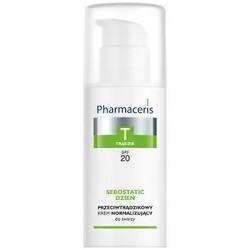 PHARMACERIS T SEBOSTATIC DZIEŃ Krem matujący SPF20 50ml *