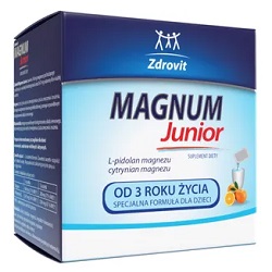 Zdrovit Magnum Junior prosz.dorozpuszcz. 20 sasz. *