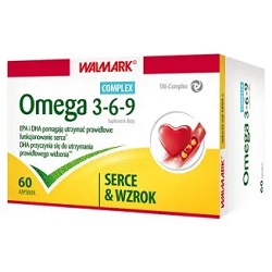 Omega 3-6-9 Kompozycja z oleju ryb, lnu i ogórecznika 60 kaps. *