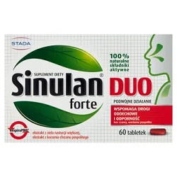 Sinulan Duo Forte tabl.powl. 0,45g 60tabl.(2x30) *