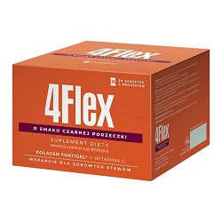 4 Flex czarna porzeczka proszek 30 sasz. *