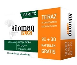 Bilomag Plus 120 kaps. *