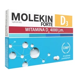 Molekin D3 Forte 4000j.m. 60 tabletek *