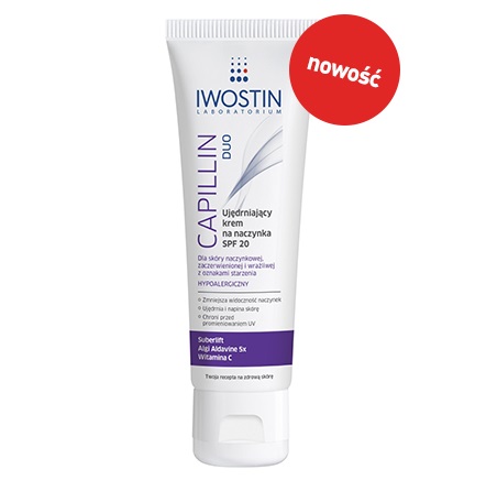 IWOSTIN CAPILLIN DUO Krem ujędrniający na naczynka 40 ml*