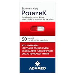 Potazek  0,61g 50kaps.*