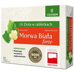 Morwa Biała forte 60 tabletek *