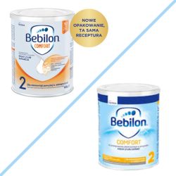 Bebilon Comfort 2, żywność specjalnego przeznaczenia medycznego dla niemowląt od 6. miesiąca,400 g *