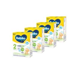 Zestaw Bebiko 2, mleko następne dla niemowląt powyżej 6. mie 4 x 600 g *+Chusteczk Lamami GRATIS