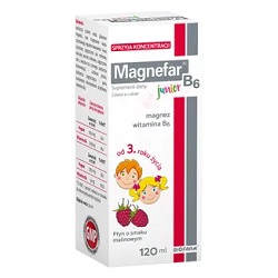 Magnefar B6 Junior płyn 120 ml *