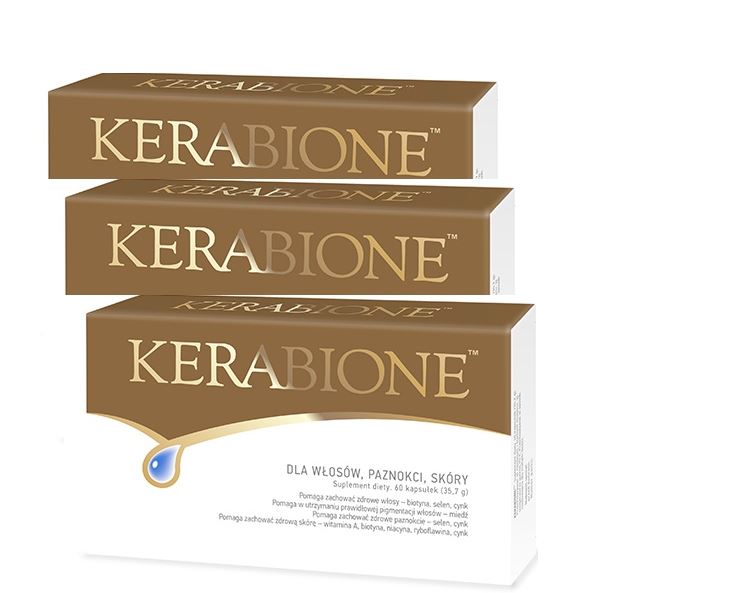 Zestaw Kerabione 3 x 60 kapsułek *