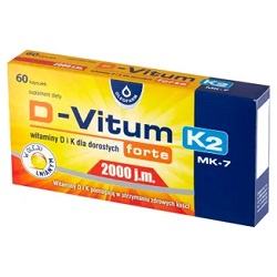D-Vitum forte 2000 j.m. K2 60 kaps. *