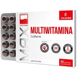 MULTIWITAMINA COLFARM 30 tabletek *