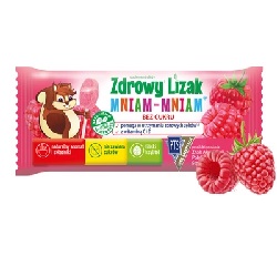 Zdrowy Lizak MNIAM-MNIAM malina 1 sztuka*