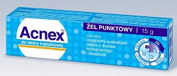 Acnex żel punktowy do skóry trądzikowej 15 g *