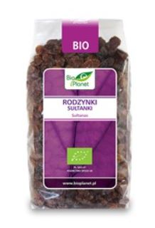 Rodzynki sułtanki BIO 400g BIO PLANET