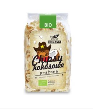 Chipsy kokosowe prażone BIO 150g -BIO PLANET*