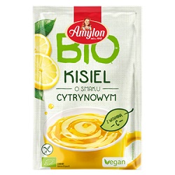 Kisiel o smaku cytrynowym bezglutenowy BIO 30g AMYLON*