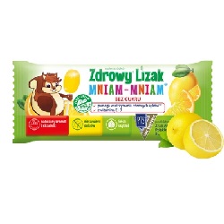 Zdrowy Lizak MNIAM-MNIAM cytryna 1 sztuka*