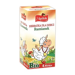 Herbatka dla dzieci- rumiankowa BIO (20x 1 g) -APOTHEKE*
