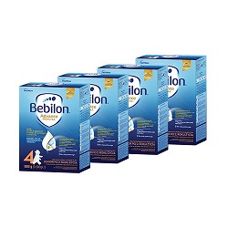 Zestaw Bebilon 4 Advance Pronutra Junior 1000 g x 4 pack *+Chusteczk Lamami GRATIS