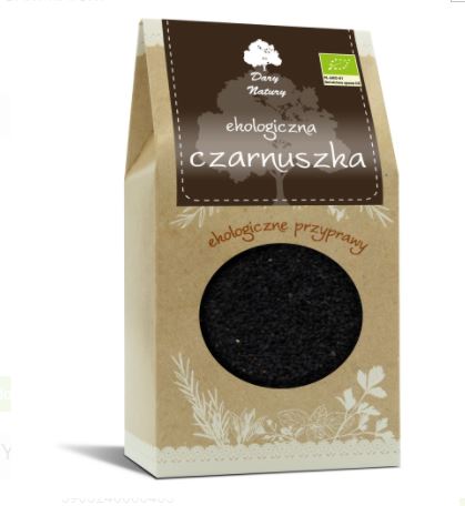 Czarnuszka nasiona BIO 200g -Dary Natury *