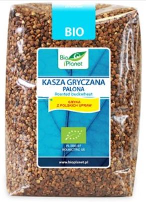 Kasza gryczana palona BIO 1kg BIO PLANET*