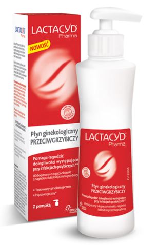 LACTACYD PHARMA Płyn ginekologiczny przeciwgrzybiczy 250ml*