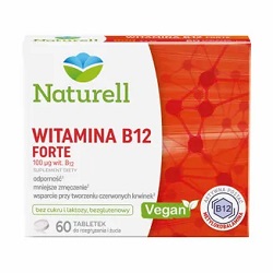NATURELL Witamina B12 Forte 60 tabl.*