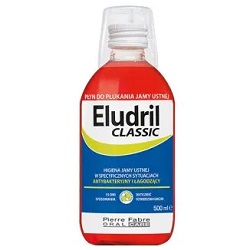 Eludril Classic Płyn do płukania jamy ustnej 500 ml *