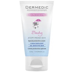 Dermedic Linum Baby krem do twarzy od 1 dnia życia SPF 15 50 g *-data waznosci 30.05.2026