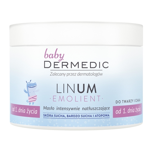 DERMEDIC LINUM EMOLIENT BABY  masło intensywnie natłuszczające 225 ml
