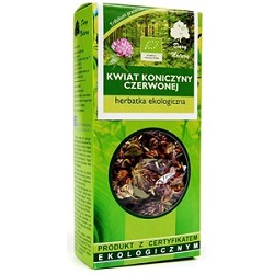 Herbatka kwiat koniczyny czerwonej Bio 25g -Dary Natury*