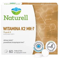 NATURELL Witamina K2 MK-7 tabl.dossania 60 *