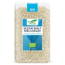 Sezam biały niełuskany BIO 1kg BIO PLANET *