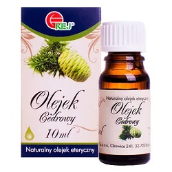 Olejek eteryczny cedrowy 10 ml *