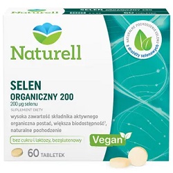 NATURELL Selen Organiczny 200 tabl. 60 tabl *