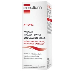 EMOLIUM A-TOPIC TRÓJAKTYWNA Emulsja do ciała 200 ml *