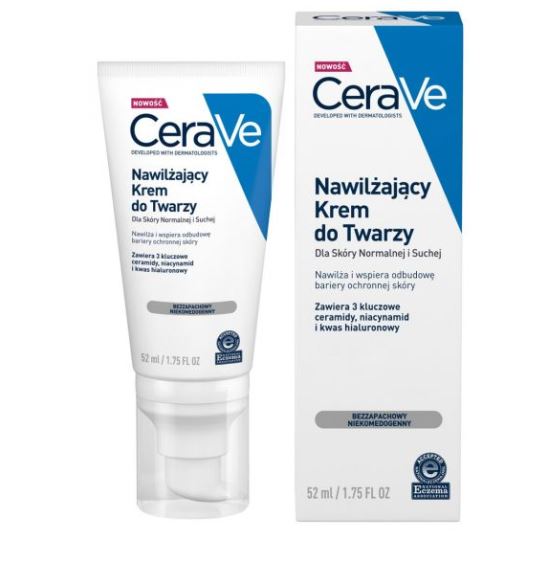 CERAVE Nawilżający Krem do twarzy 52 ml *